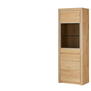 Woodford Vitrine  Solano ¦ holzfarben ¦ Maße (cm): B: 70 H: 192 T: 41.0