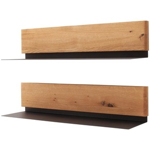 Woodford Wandboard  2er Set Rosiro ¦ holzfarben ¦ Maße (cm): B: 90 H: 20 T: 22