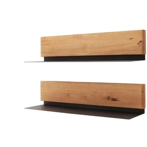Woodford Wandboard 2er Set Rosiro ¦ holzfarben ¦ Maße (cm): B: 90 H: 20 T: 22.0