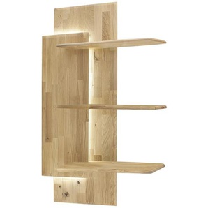 Woodford Wandregal  Rowa ¦ holzfarben ¦ Maße (cm): B: 75 H: 117 T: 25.0