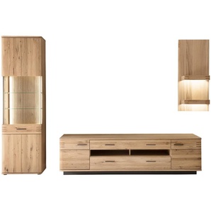 Woodford Wohnkombination  Monta ¦ holzfarben ¦ Maße (cm): B: 300 H: 208 T: 50.0