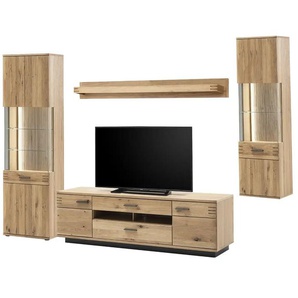 Woodford Wohnkombination Monta - holzfarben - Materialmix - 305 cm - 208 cm - cm 50,0 | Möbel Kraft