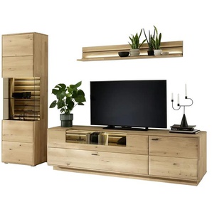 Woodford Wohnkombination  Onna ¦ holzfarben ¦ Maße (cm): B: 278 H: 207 T: 50.0
