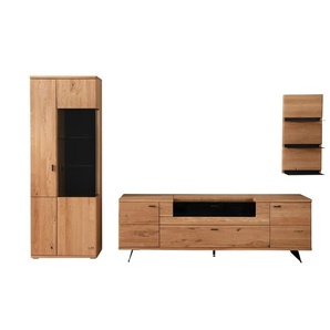 Woodford Wohnkombination Rosiro - holzfarben - Materialmix - 320 cm - 209 cm - cm 50,0 | Möbel Kraft