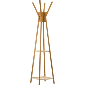 Woodman Garderobe Magellan, im skandinavian Design, aus massiver Eiche, mit 4 Haken