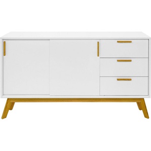 Woodman Sideboard Tarika, Kommode im angesagten skandinavischen Look, Breite 149 cm