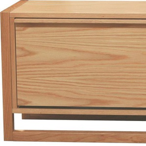Woodman Sitzbank NewEst, im skandinavian Design, Holzfurnier aus Eiche