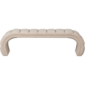 WOOOD Bank »Traffic«, Sitzbank mit grob gewebten Stoff, Breite 163 cm