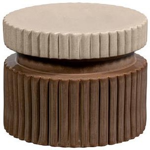Woood Beistelltisch »Geer«, 38 x 48 cm, braun