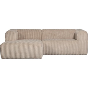 WOOOD Ecksofa »Bean«, Chaiselongue-Sofa, Breite 254 cm