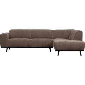 WOOOD Ecksofa Statement, frei im Raum stellbar, H 77 cm x B 274 cm