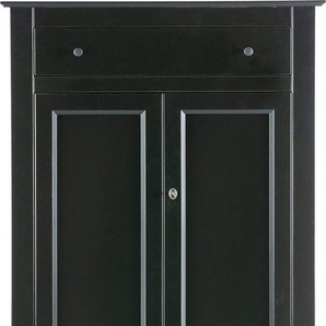 WOOOD Stauraumschrank Eva glatt geschliffene Kiefernholz, H 150 cm x B 93 cm
