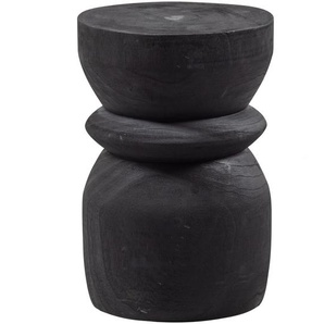 WOOOD Hocker »Bikkel«, schwarz