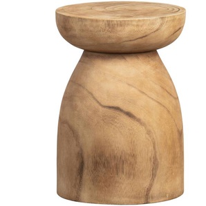 WOOOD Hocker »Bink«, Holz naturfarben