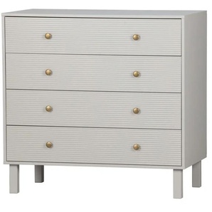 WOOOD Kommode - grau - Materialmix - 94 cm - 91 cm | Möbel Kraft