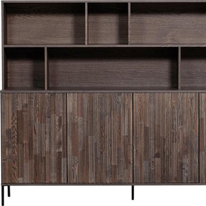 WOOOD Buffet Gravu viel Stauraum, Push-to-Open Funktion, H 150 cm x B 200 cm