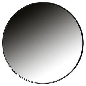 Woood Spiegel »Doutzen«, schwarz, rund 80 cm