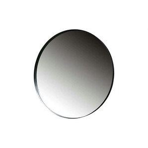 WOOOD Spiegel   ¦ schwarz ¦ Metall,Glas ¦ Maße (cm): H: 115  Ø: 115