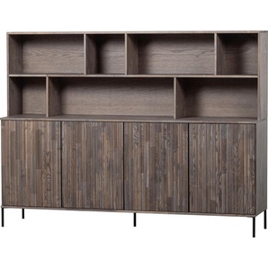 WOOOD Buffet New Gravure mit viel Stauraum, Breite 200 cm