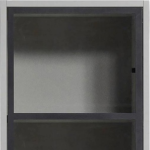 WOOOD Vitrine »Basic«, mit zwei Türen, H 230 cm x B 52,5 cm