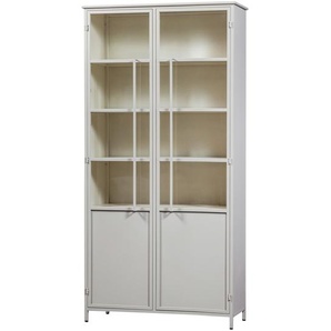 WOOOD XL-Metall-Vitrine »Exhibit«, 2-türig, sand