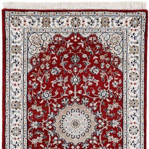Woven Arts Läufer Orientteppich Nain, rechteckig, Höhe: 15 mm, handgeknüpft, Wohnzimmer, reine Wolle