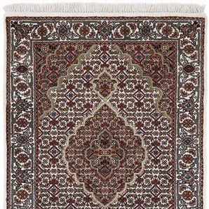 Woven Arts Läufer Orientteppich Tabriz Mahi, rechteckig, Höhe: 15 mm, handgeknüpft, Wohnzimmer, reine Wolle für ein warmes Raumklima