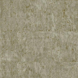 WOW Vliestapete Kork Luxe, (1 St), Taupe - 10m x 52cm
