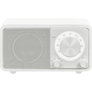 WR-7 Genuine Mini Tischradio ukw Bluetooth® wiederaufladbar Weiß - Sangean