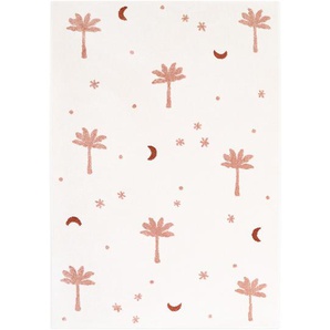 Wunderschöner Teppich little palm sienna, 100% Polypropylen, Ökotex 100 zertifiziert, 120 x 170 cm, von Nattiot
