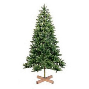 X-Mas Dekoweihnachtsbaum, Grün, Kunststoff, Holzwerkstoff, 180 cm, stehend, Dekoration, Saisonartikel, Weihnachtsdekoration