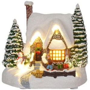 X-Mas Led-Dekoleuchte, Kunststoff, 17.00x15.50x14.00 cm, Lampen & Leuchten, Innenbeleuchtung, Dekoleuchten, Dekoleuchten