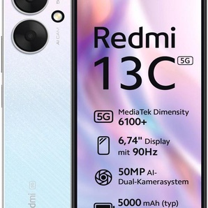 XIAOMI Smartphone Redmi 13C 5G 128GB silver 99935418