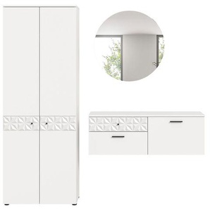 xonox.home Garderoben-Set Prisma 3-tlg. X76A9G02