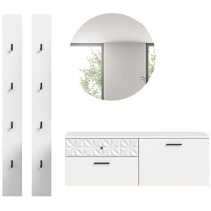 xonox.home Garderoben-Set Prisma 4-teilig X76A9G04