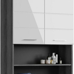 INOSIGN Hochschrank Siena Badschrank, 4 Türen, 1 Schubkasten, 2 offene Fächer, Breite 74 cm