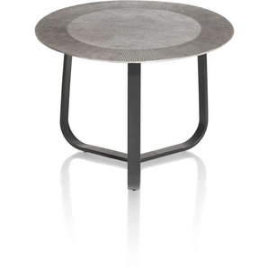 XOOON Falun Couchtisch Metallgestell/Aluminiumplatte rund