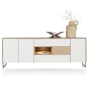 XOOON Lindfield Sideboard mit LED Holzwerkstoff/Metall