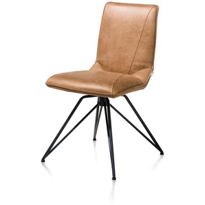 XOOON Mac Esszimmerstuhl Stoff Rocky/Metall