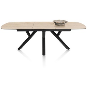 XOOON Minato Auszugstisch Oval HPL/Metall 180/240x110 cm