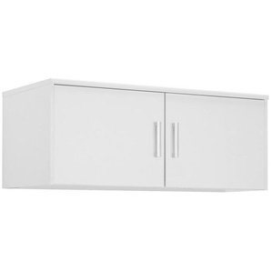 Xora Aufsatzschrank, Weiß, Kunststoff, 106x43x54 cm, Waschküche, Mehrzweckschränke