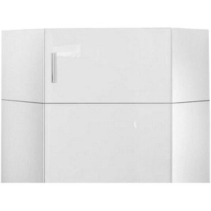 Xora Aufsatzschrank, Weiß, Kunststoff, 80x40x80 cm, BQ - Bündnis für Qualität, Made in Germany, DIN EN ISO 9001, Schlafzimmer, Kleiderschränke, Mehrzweckschränke