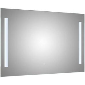 Xora Badezimmerspiegel, Glas, rechteckig, 110x70x3 cm, Made in Germany, feuchtraumgeeignet, in verschiedenen Größen erhältlich, Badezimmer, Badezimmerspiegel, Badspiegel