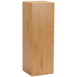 Xora Beistelltisch, Eiche, Holzwerkstoff, rechteckig, Sockel, 30x90x30 cm, Wohnzimmer, Wohnzimmertische, Beistelltische