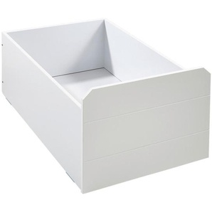 Xora Bettschubkasten, Weiß, Kunststoff, 58x40x90 cm, Zubehör