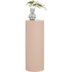 Xora Blumensäule, Natur, Holzwerkstoff, 30x80x30 cm, Wohnzimmer, Wohnzimmertische, Blumenständer