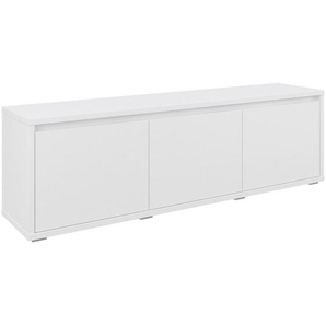 Xora Garderobenbank Liv, Weiß, 145.1x50.1x33.8 cm, Garderobe, Garderobenbänke