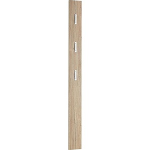 Xora Garderobenpaneel, Eiche, Holzwerkstoff, 15x170x4 cm, Aufhängemöglichkeit, Garderobe, Garderobenpaneele, Garderobenpaneele