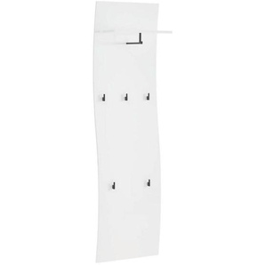 Xora Garderobenpaneel, Weiß, Holzwerkstoff, 47x170x26 cm, Made in Italy, Garderobe, Garderobenpaneele, Garderobenpaneele