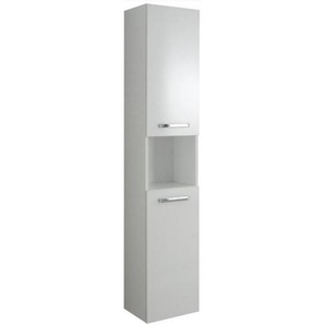 Xora Hochschrank , Weiß , Holzwerkstoff , 3 Fächer , 30x168x33 cm , hängend, Typenauswahl , Badezimmer, Badezimmerschränke, Hochschränke